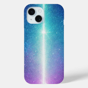 Glowing Milky Way and Aurora Phone Case