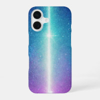 Glowing Milky Way and Aurora Phone Case