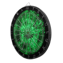Glowing Moon dart board