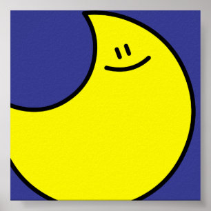 Glowing Moon Print