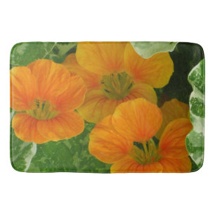 Glowing Nasturtium Bath Mat