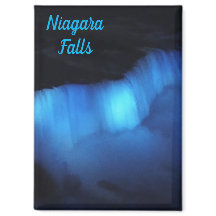 Glowing Niagara Falls