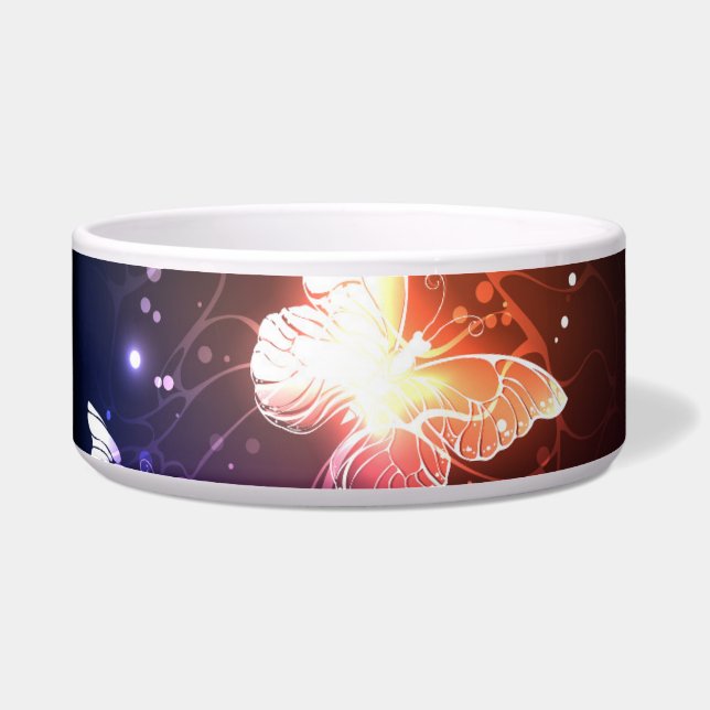 Glowing Night Butterflies (Left)