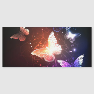 Glowing Night Butterflies