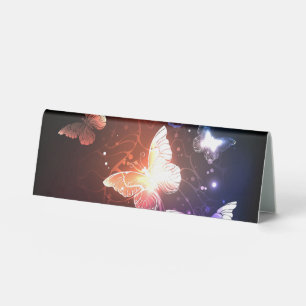 Glowing Night Butterflies