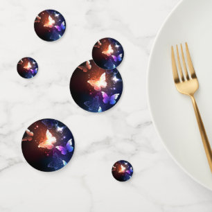 Glowing Night Butterflies Confetti