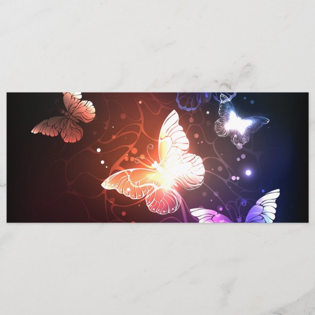 Glowing Night Butterflies Programme (Front)