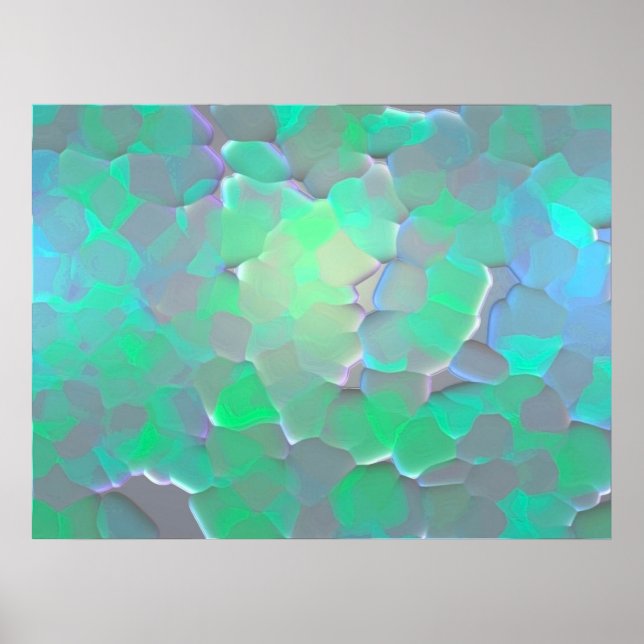 Glowing Pattern Poster (Front)
