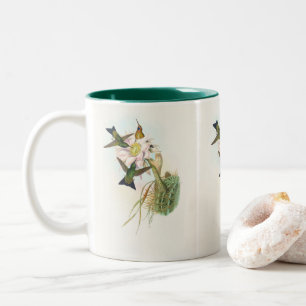 Glowing Puff-Leg by John Gould Two-Tone Coffee Mug