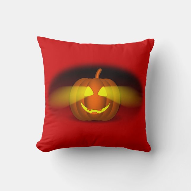 Glowing Pumpkin - Cushion (Front)