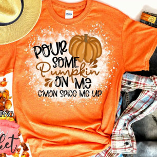 Glowing Pumpkin Halloween Tee