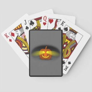 Glowing Pumpkin - Playing Cards