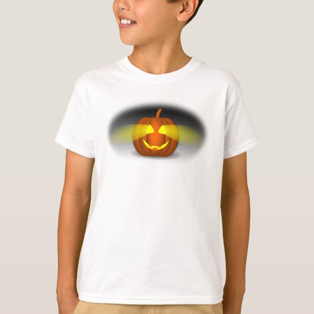 Glowing Pumpkin- T-Shirt (Front)