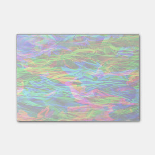 Glowing Rainbow Abstract Post-it Notes