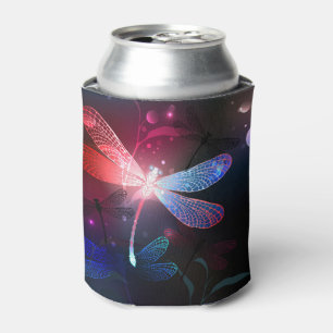 Glowing red dragonfly can cooler