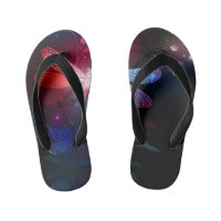 Glowing red dragonfly