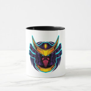 Glowing Samurai Warrior Mug