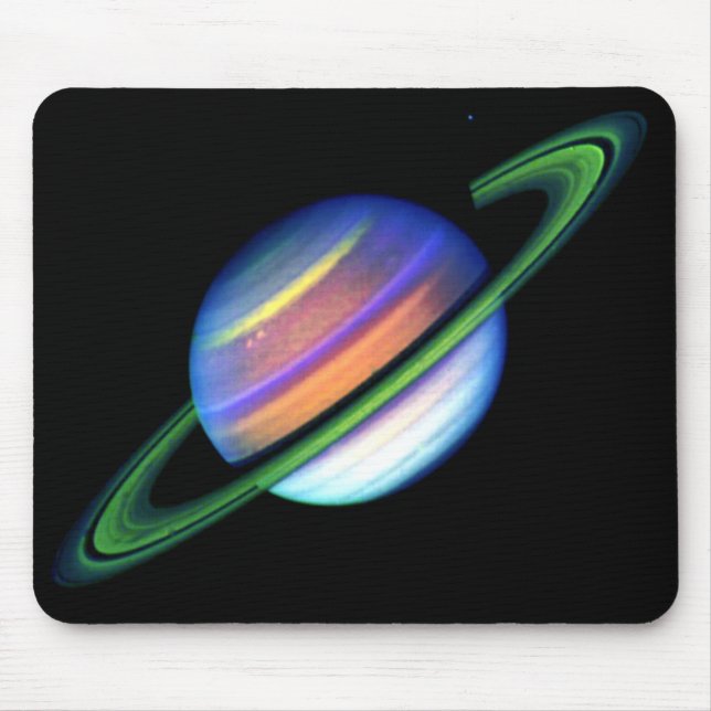 Glowing Saturn Mousepad (Front)