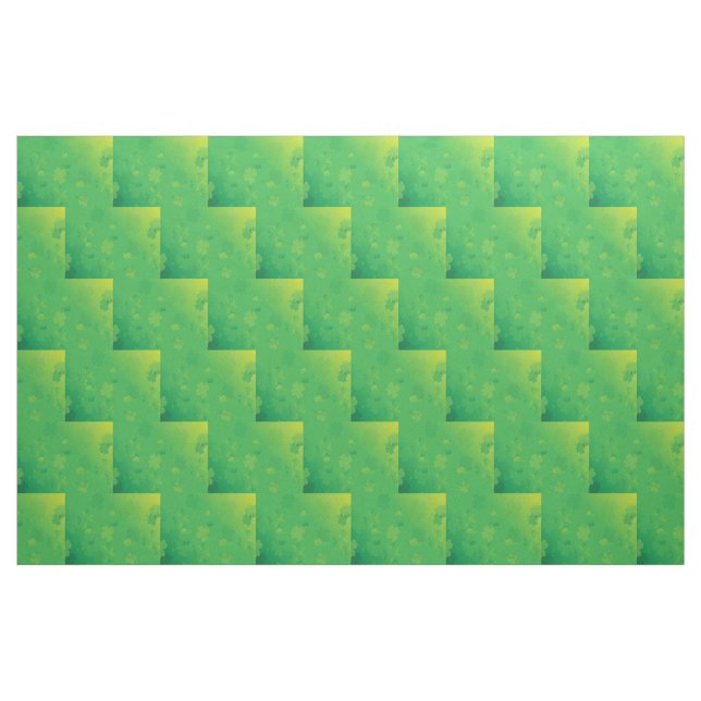 Glowing Shamrocks Fabric (Fat Quarter)