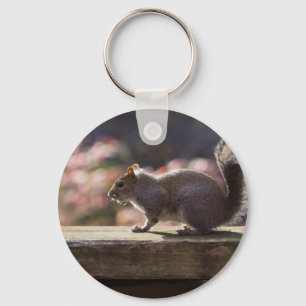 Glowing Squirrel Key Ring