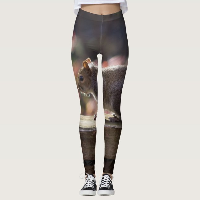 Glowing Squirrel Leggings (Front)