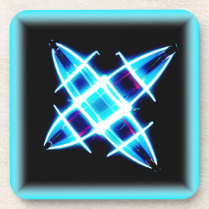 Glowing Star Patterns. Buy Now Coaster