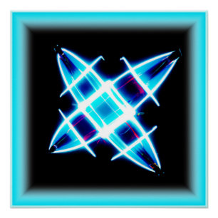 Glowing Star Patterns. Buy Now Poster