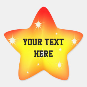 Glowing Star Sticker