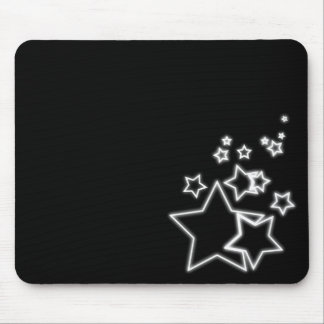 glowing stars mouse mat
