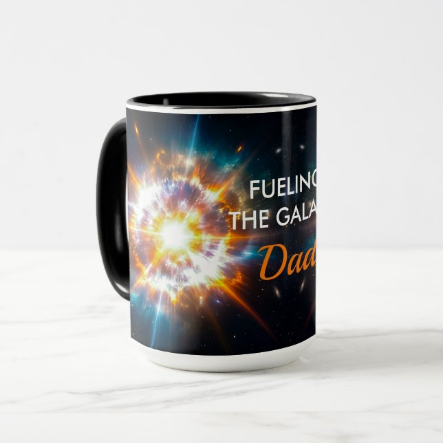 Glowing Supernova Energy Cosmic Space Science Mug (Front Left)