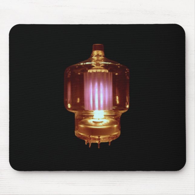 Glowing Transmit Vacuum Tube Mouse Mat (Front)