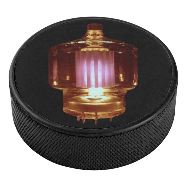 Glowing Transmitter Vacuum Tube Hockey Puck (3/4)