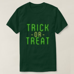 Glowing Trick or Treat Halloween T-Shirt