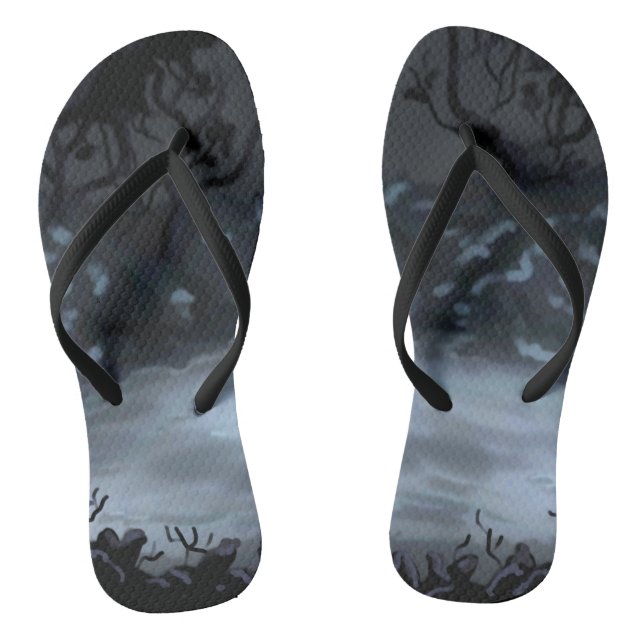 Glowy Clearing Flip Flops (Footbed)