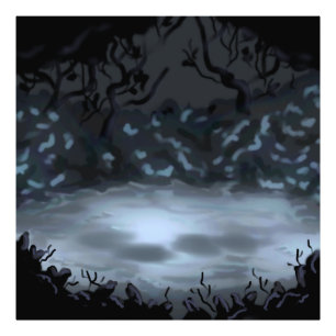 Glowy Clearing Photo Print