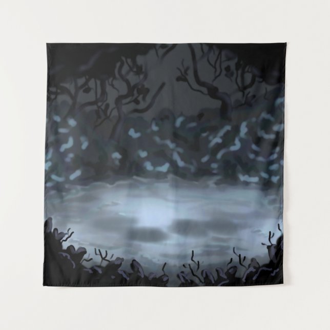Glowy Clearing Tapestry (Front)