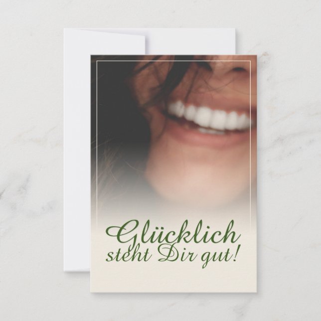 Glücklich steht Dir gut! (Front)