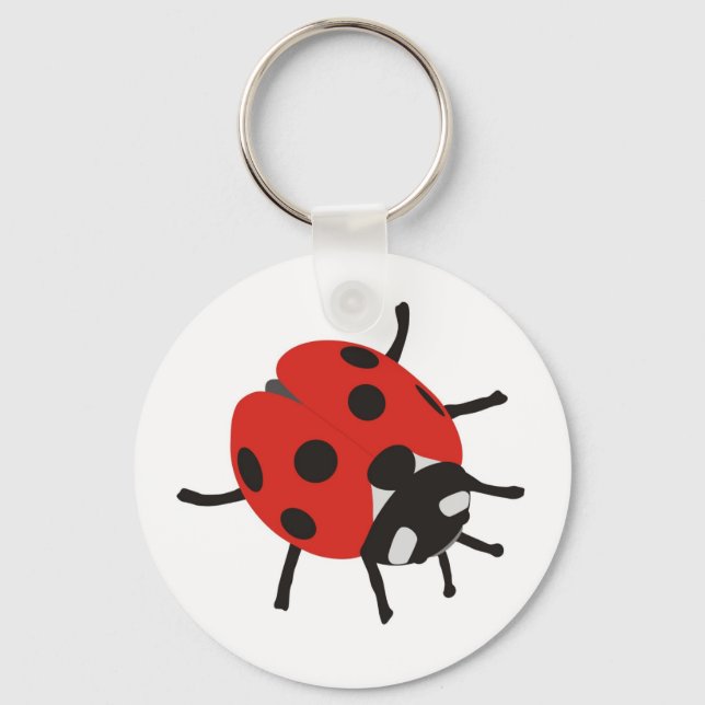 Glückskäfer, Marienkäfer Key Ring (Front)
