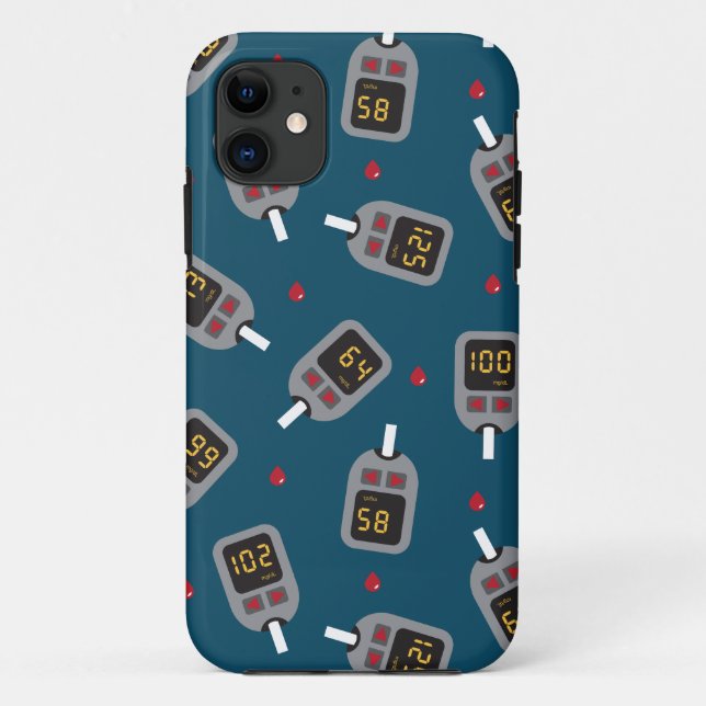 Glucometer Case-Mate iPhone Case (Back)