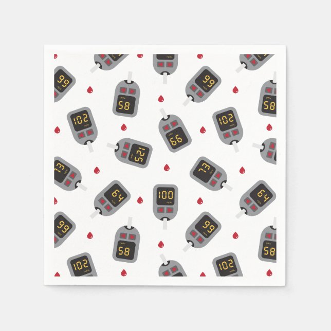 Glucometer Napkin (Front)