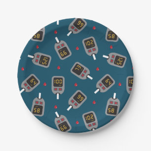 Glucometer Paper Plate