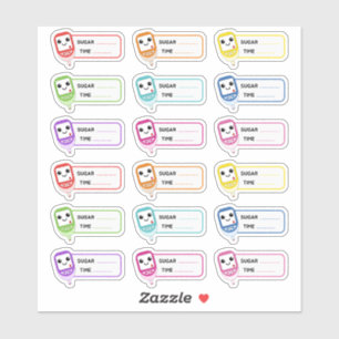 Glucometer Sugar Tracker Diabetic Tracker Labels 