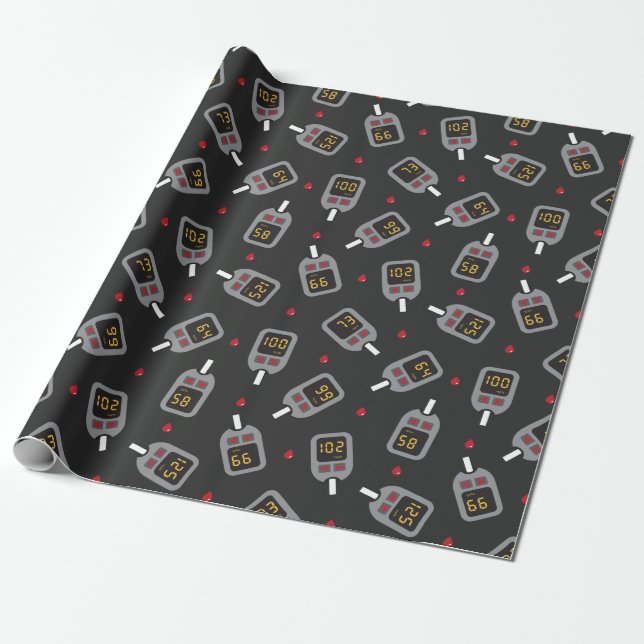 Glucometer Wrapping Paper (Unrolled)