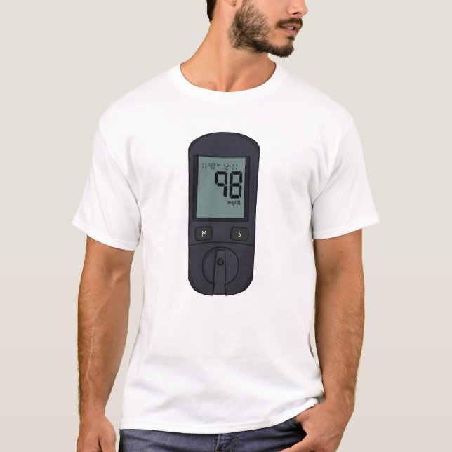 Glucose Metre T-Shirt (Front)