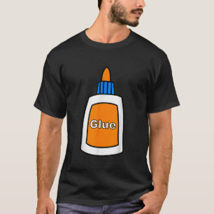 Glue Bottle Funny School Supply Halloween Costume T-Shirt