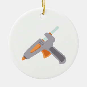 Glue Gun Ceramic Tree Decoration