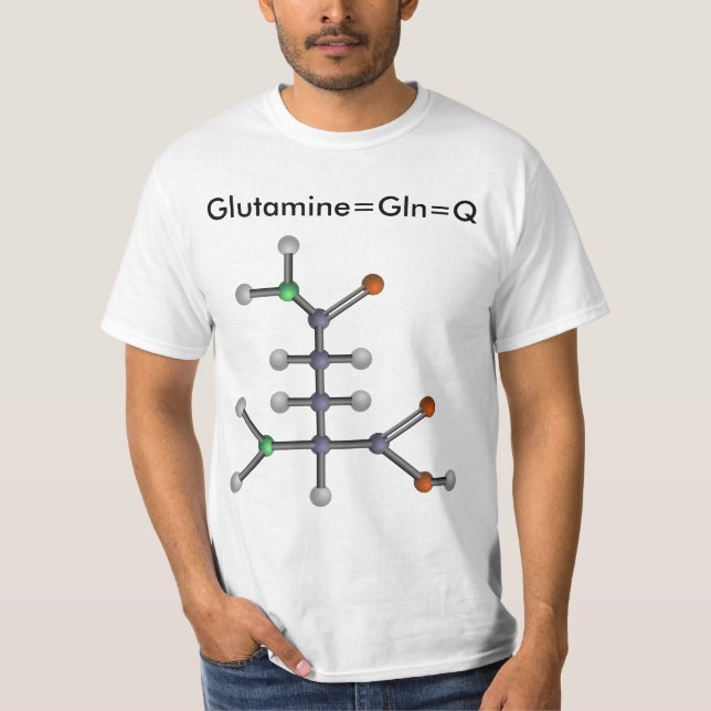 Glutamine (amino acid) T-Shirt (Front)