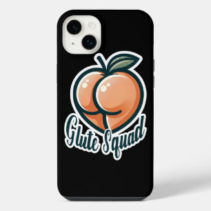 Glute Squad Peach Butt Glutes Gym Fitness iPhone 14 Plus Case