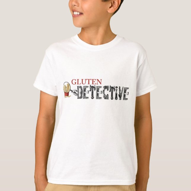 Gluten Detective T-Shirt (Front)