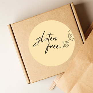 Gluten Free Baking Classic Round Sticker